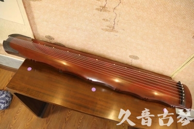 天水市●久音古琴  ●典藏系列20231106  [红洒金竹节]